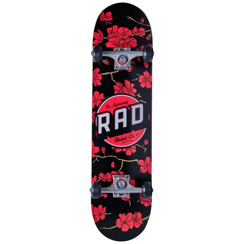 RAD Cherry Blossom Skateboard Komplet (7.75"|Černá)