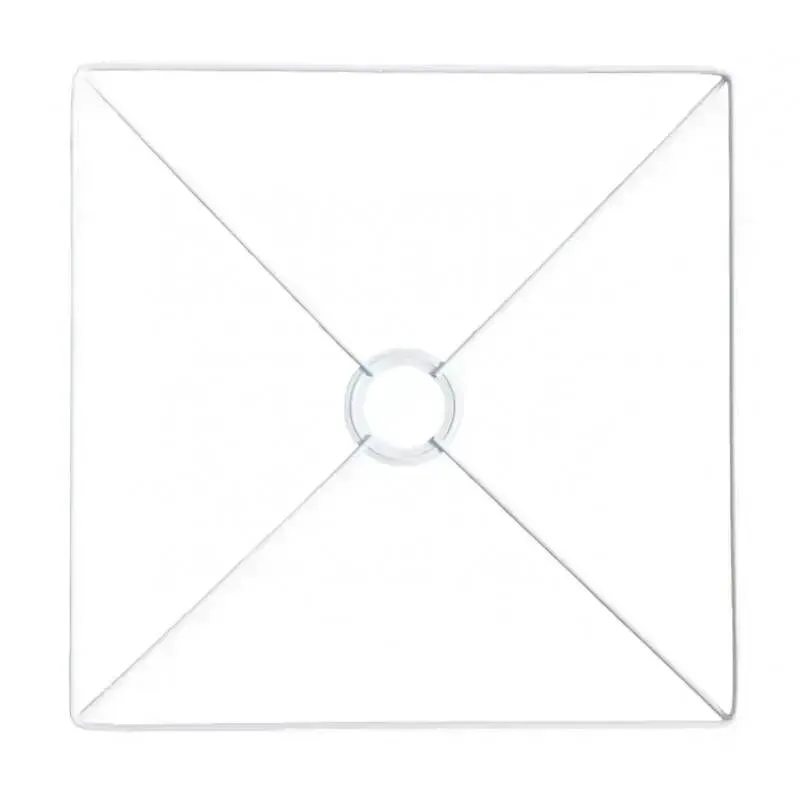 Kovový rám štvorcového tienidla 40cm