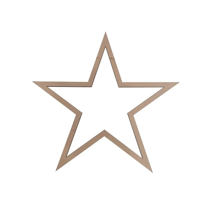 Drevená hviezda 16cm