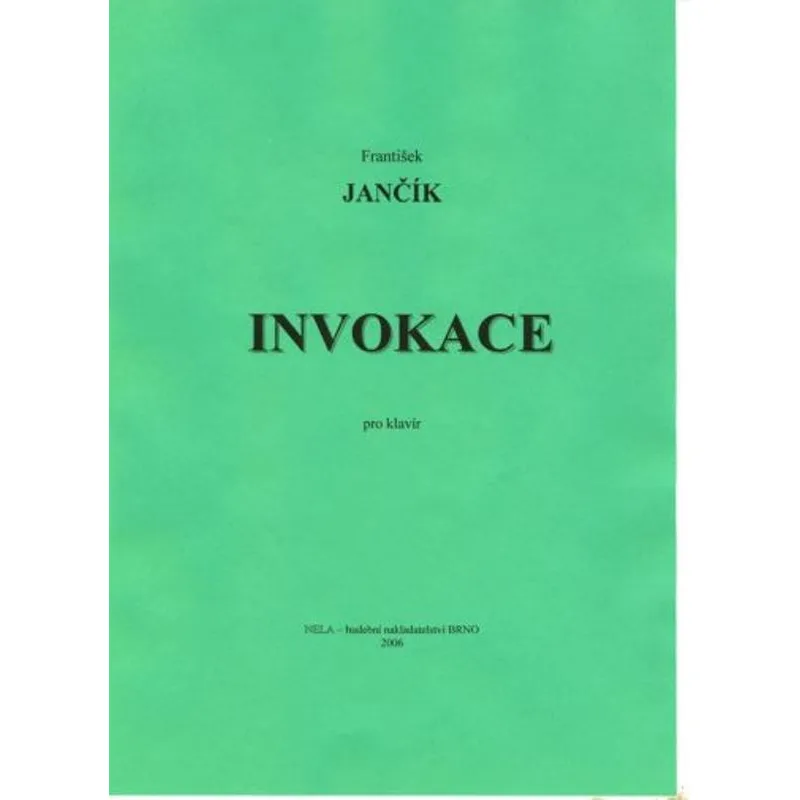 NELA Invokace pro klavír