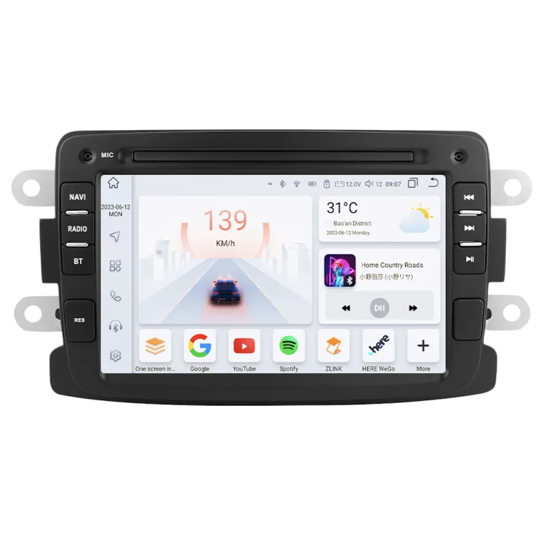 HIZPO DUSTER7001 Autorádio 7“ Android 13 pro Dacia, Renault Model: 6SDUSTER7001P (6+64GB) CHR6SDUSTER7001P