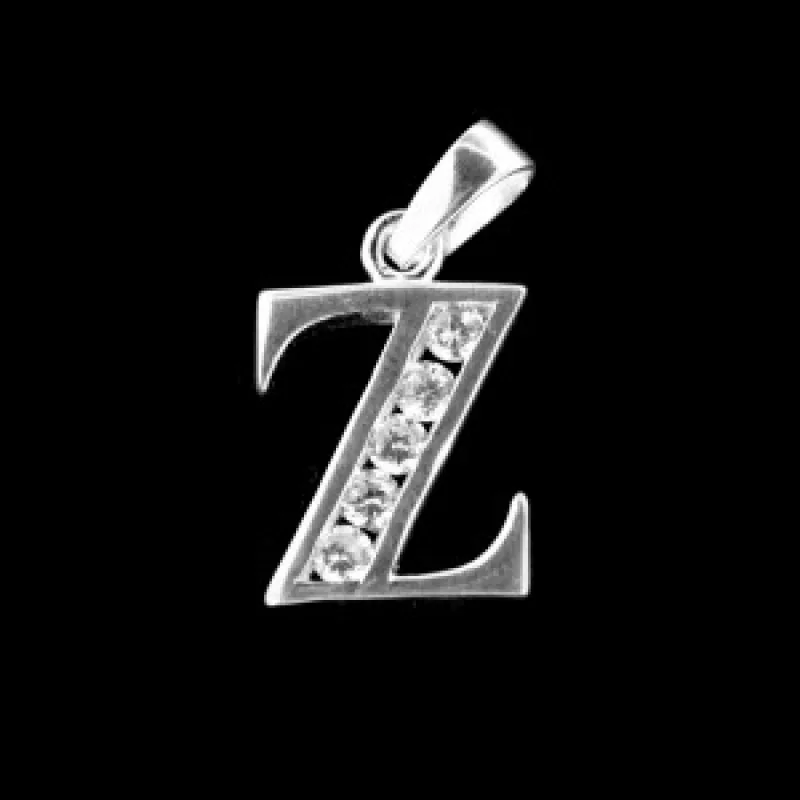 Strieborný prívesok písmeno KA P260 Z
