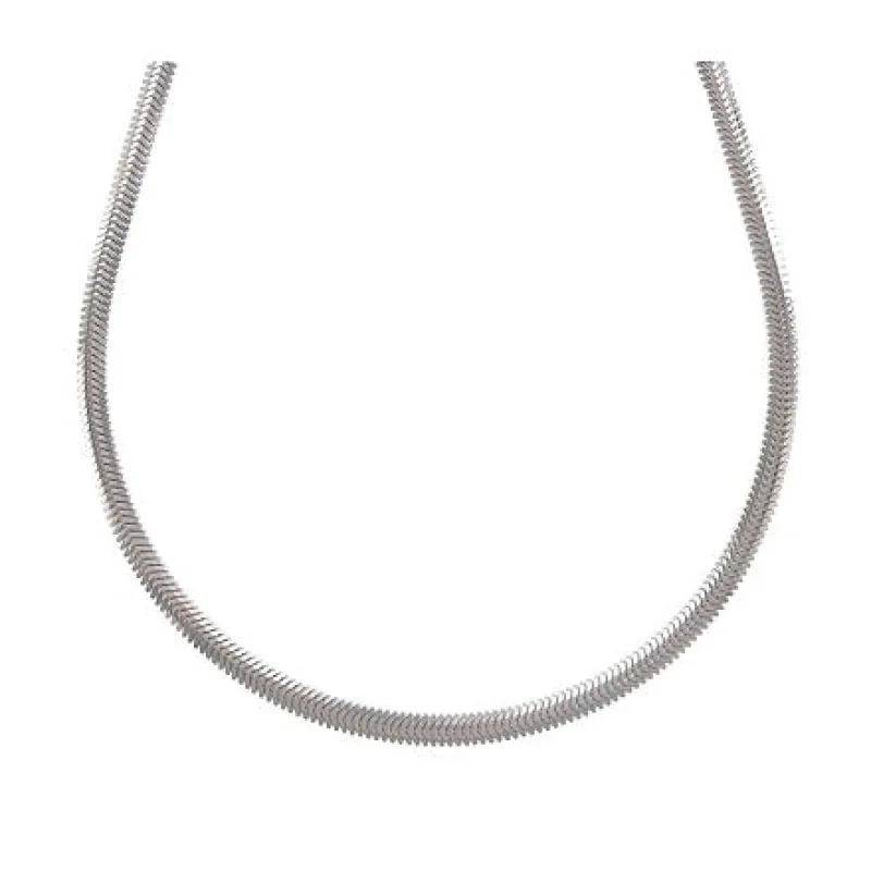 Strieborná plochá retiazka dĺžka retiazky 42cm