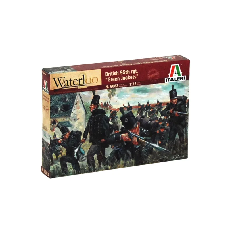 Italeri Model Kit figúrky 6083 - NAPOLEONIC WARS - BRITISH 95th rgt. (1:72)