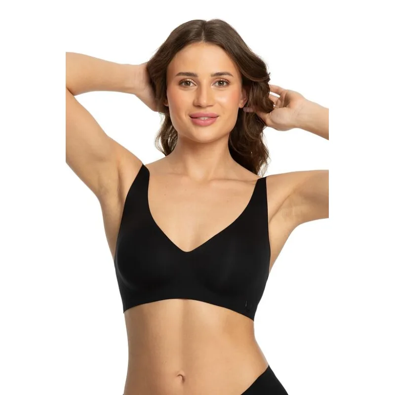 Vystužená podprsenka Jelly Bra Basic čierna XL