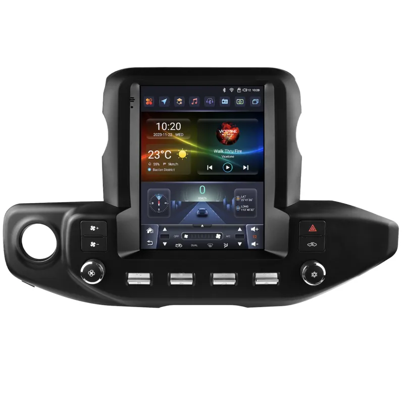 HIZPO JPWRG9701 Autorádio 9,7“ Android 13 pro Jeep Wrangler JL / Gladiator Model: 6S9701 (6+64GB) CHR3356_6S9