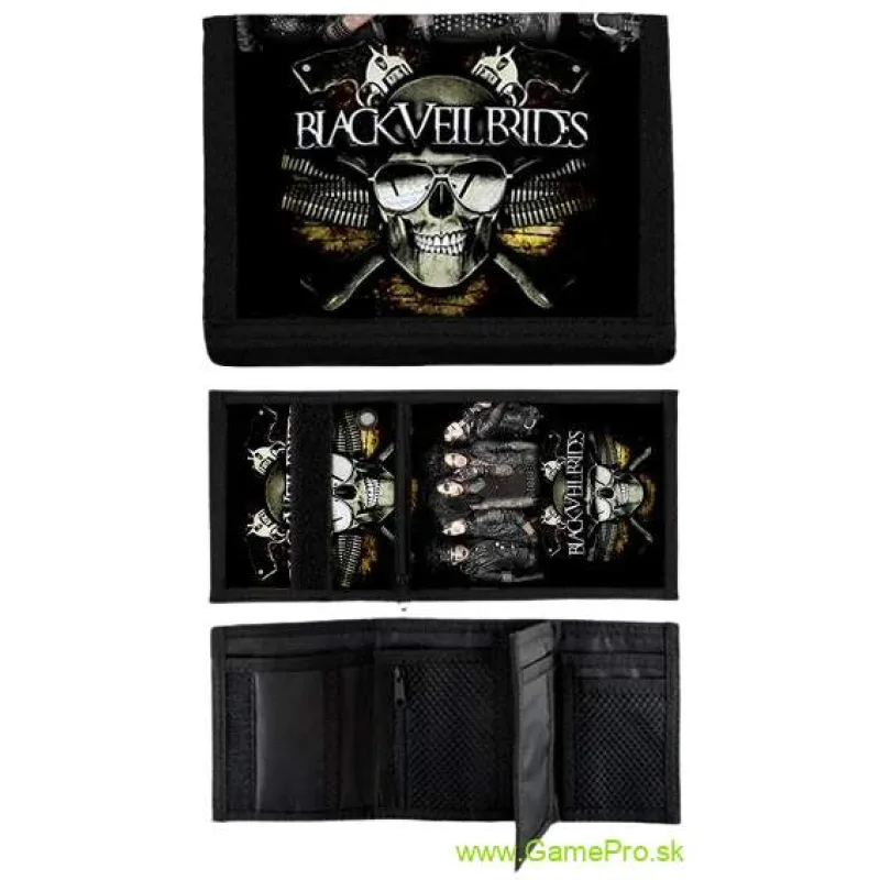 Black Veil Brides Skull (peňaženka)