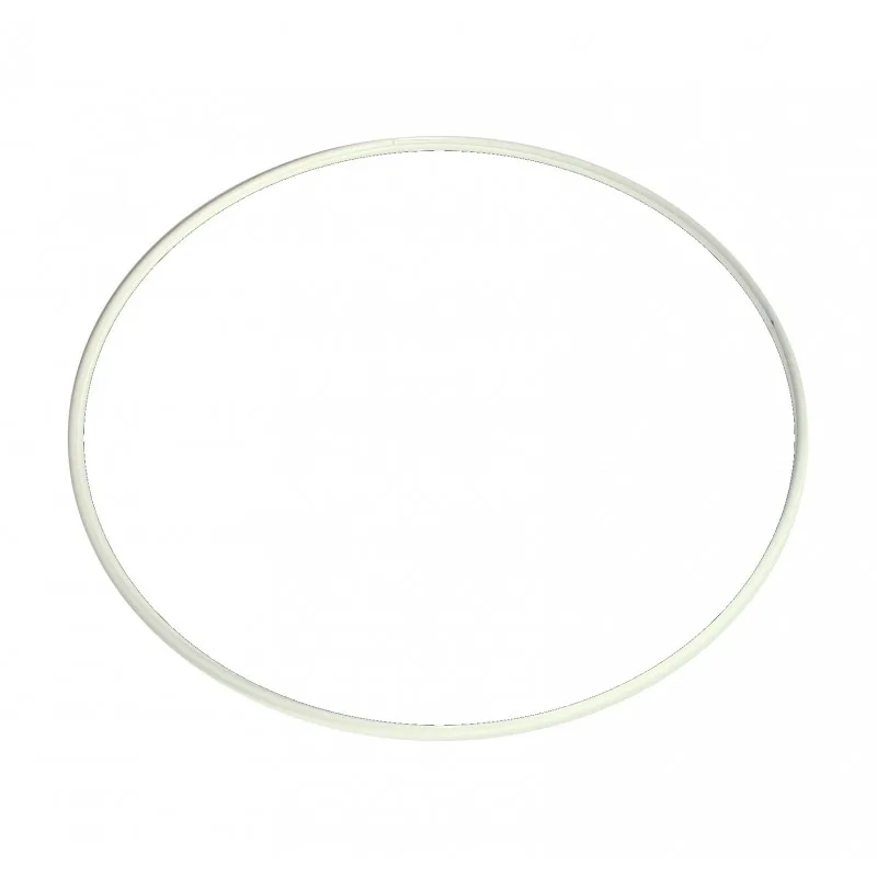 Kovový kruh na lapač snov Ø28 cm - biely