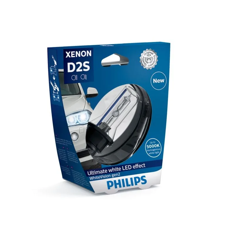 PHILIPS D2S 35W P32d-2 Xenon WhiteVision