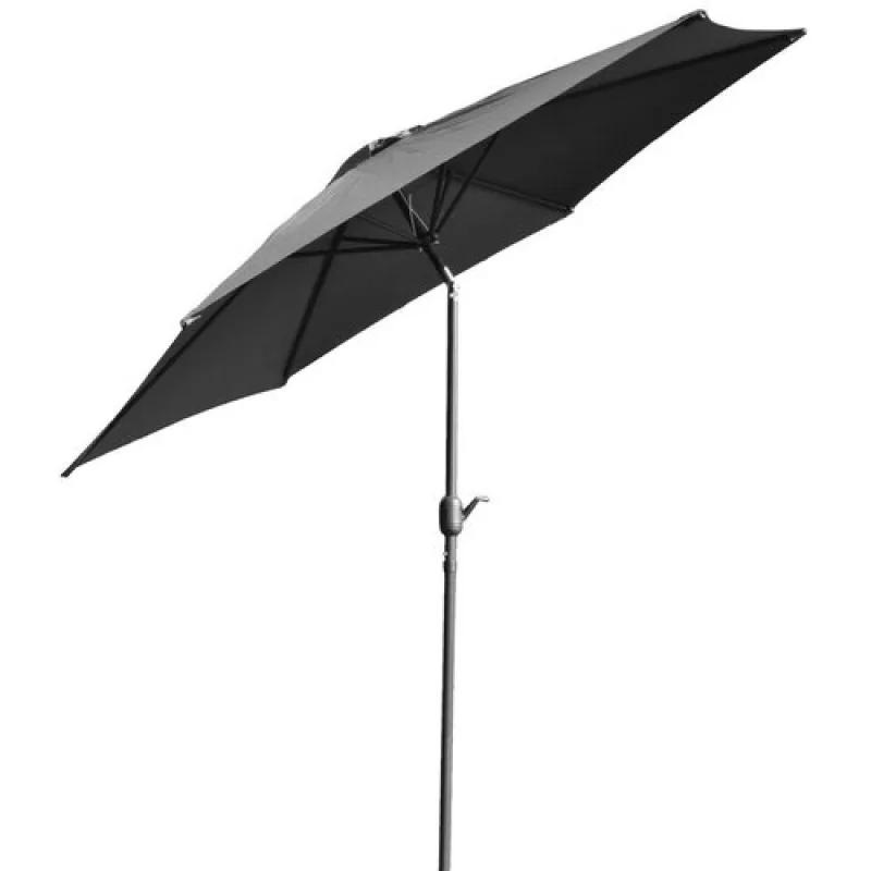 Ekspan VEĽKÝ skladací dáždnik s nastaviteľnou rukoväťou 300 cm Barva: tmavě šedá,