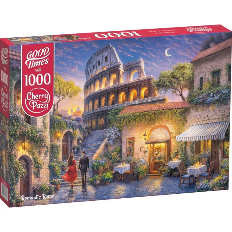 Puzzle Cherry Pazzi 1000 dielikov Romantický Rím
