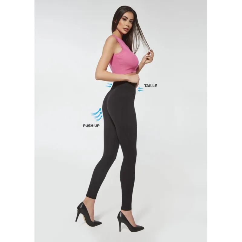 BAS BLEU Maya čierna L viskóza / polyester / elastan