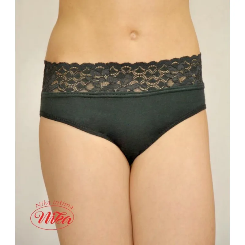 Bavlnené nohavičky Katrin - čierne, L