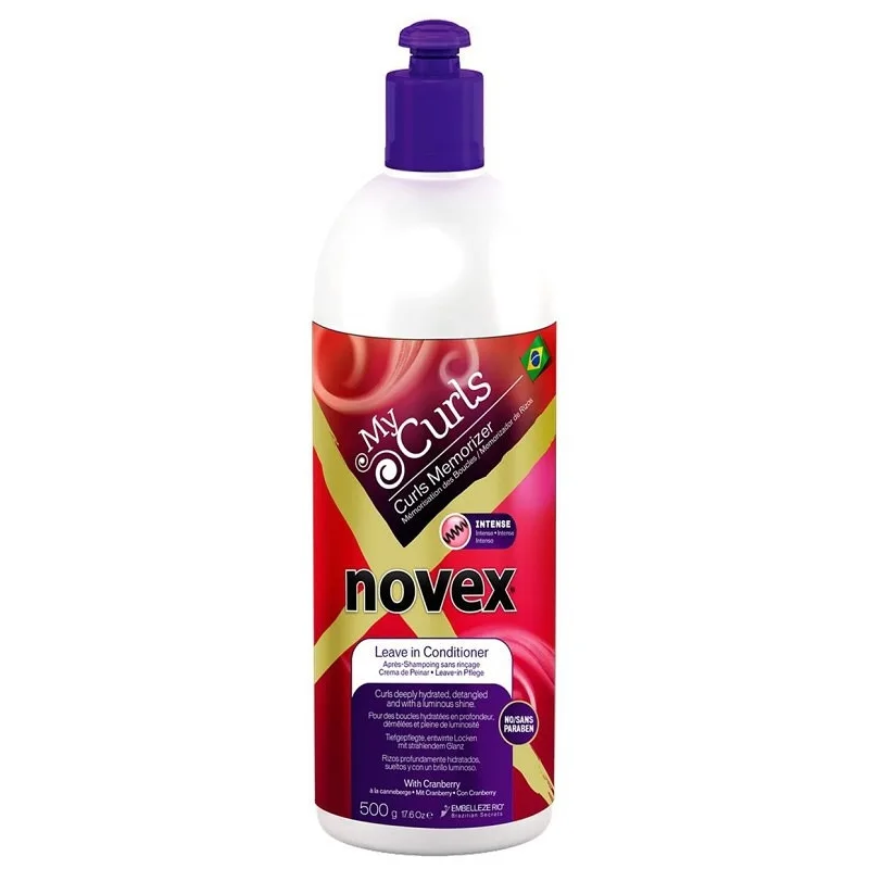 NOVEX My Curls Leave in Conditioner Intense 500g - pre krehké a husté vlnité vlasy