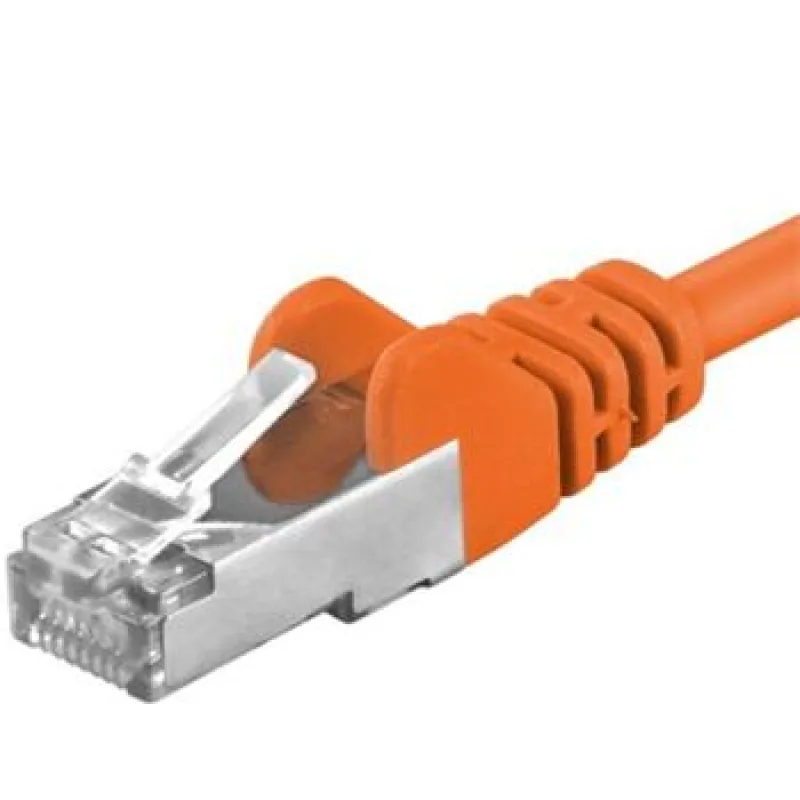 Premiumcord Patch kabel CAT6a S-FTP, RJ45-RJ45, AWG 26/7 3m, oranžová sp6asftp030E