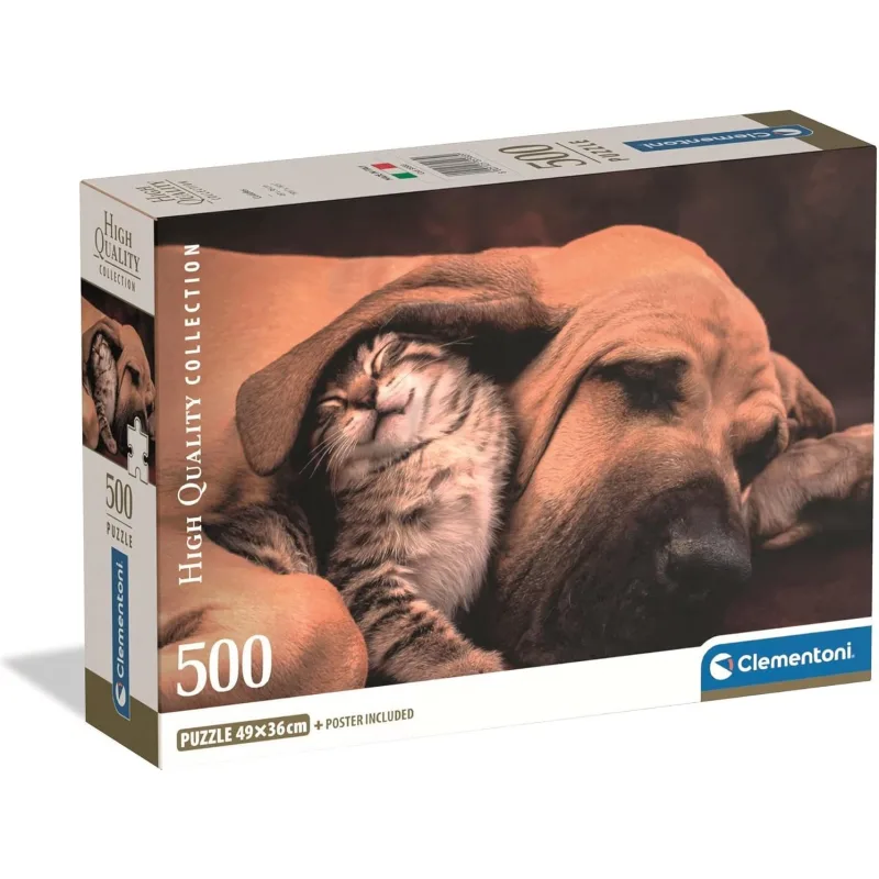 Puzzle Clementoni 500 dielikov Túlenie