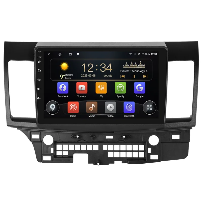 Isudar 2DIN autorádio T75-IEV53 Android, Mitsubishi Lancer VIII T75-UN08/A7240