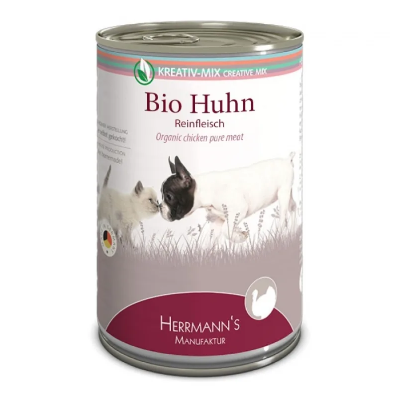 Herrmanns BIO Kuracie mäso, konzerva 400 g