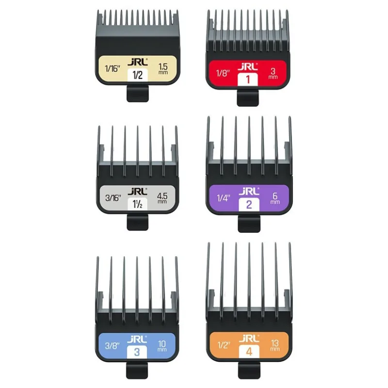 JRL Professional Magnetic Universal Guards 6ks - Set magnetických prídavných hrebeňov