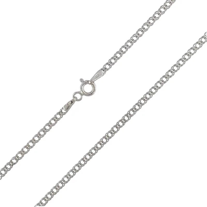 Strieborná retiazka dvojpancr dĺžka retiazky 70cm