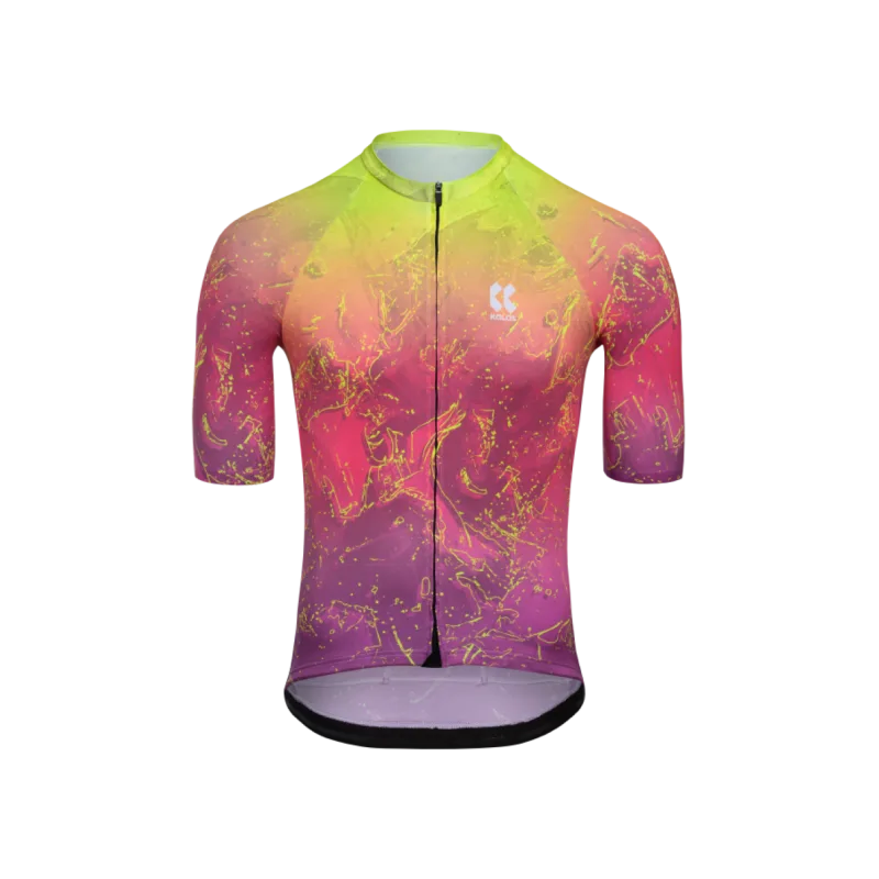 Cyklistický dres Kalas Motion Z6 | Dres | Neon Lava Blend