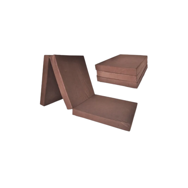 FIMEX Rozkladacie matrace pre hostí UNI 80x195x10cm Vzor: karamelová