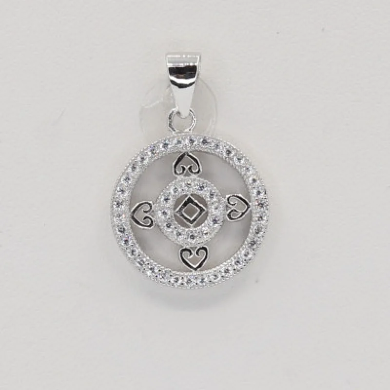 Strieborný prívesok s kameňom KA P3506