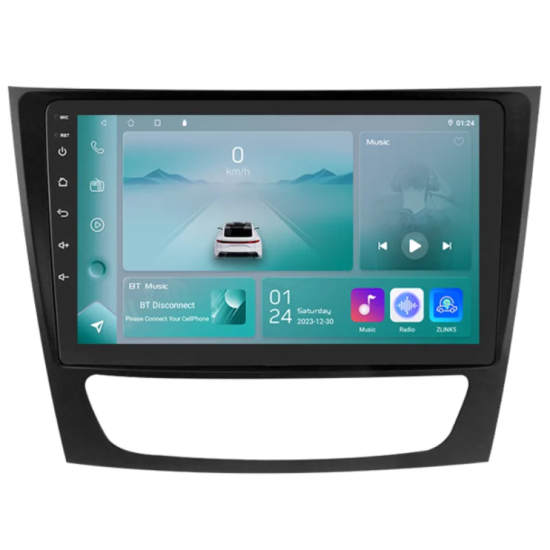 HIZPO KXBZW21191 Autorádio 9" Android 13 pro Mercedes-Benz E W211, G W463, CLK W209, CLS W219 Model: P9002CP (2+32GB) CHR428