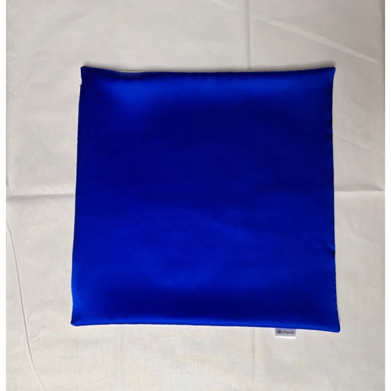 Nopala povlak na polštář hedvábný rozměr 45x80, barva modrá kobalt