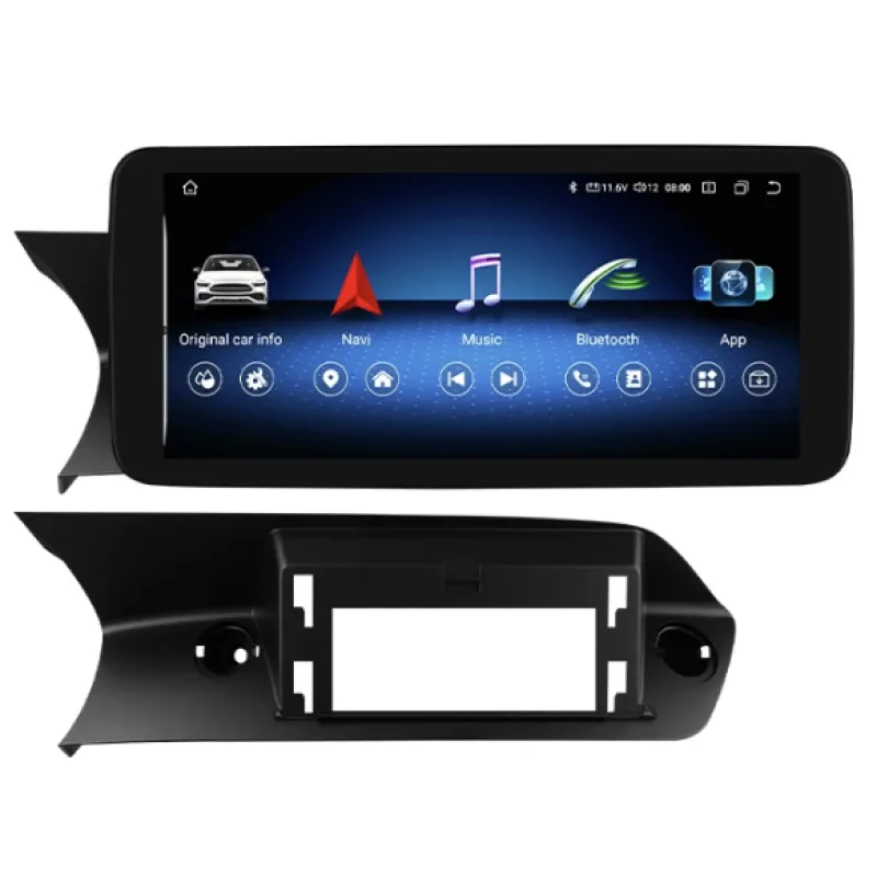 HIZPO Autorádio 10,25" Android pro Mercedes-Benz W204 (NTG 4.5) Verze systému: NTG 4.5, Výkonnostní varianta: 4WBZ1025 (4+32GB) CHR3563_4WB_NTG