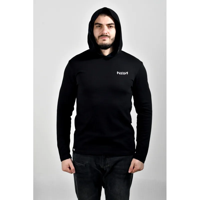 Funkčný fitness nátelník s kapucňou NIIN - L