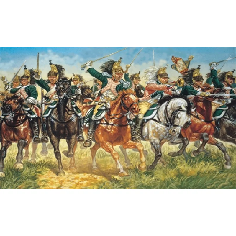 Italeri Model Kit figúrky 6015 - FRENCH DRAGOONS (NAP. WARS) (1:72)