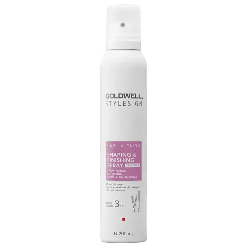 GOLDWELL StyleSign Heat Styling Shaping And Finishing Spray 200ml - sprej na tepelnú ochranu