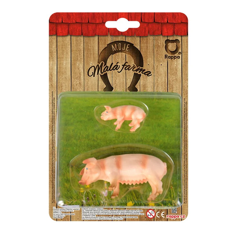 Rappa Zvieratá na farme 2 v 1 - ošípané