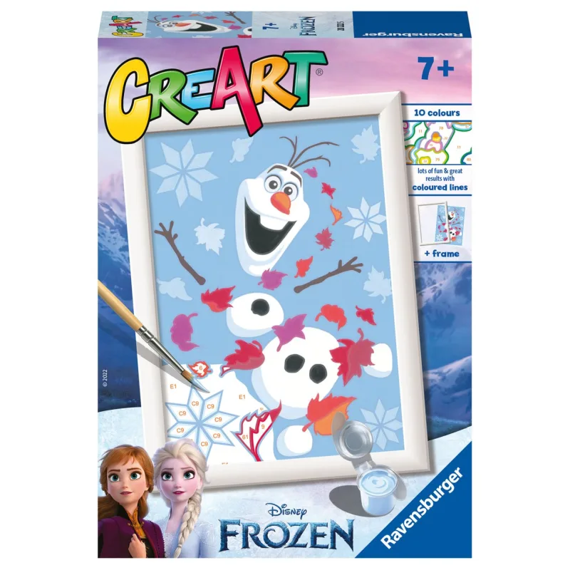 Ravensburger CreArt Disney: Ľadové kráľovstvo: Olaf sa smeje