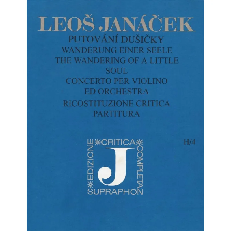 Bärenreiter Putování dušičky (koncert pro housle a orchestr)