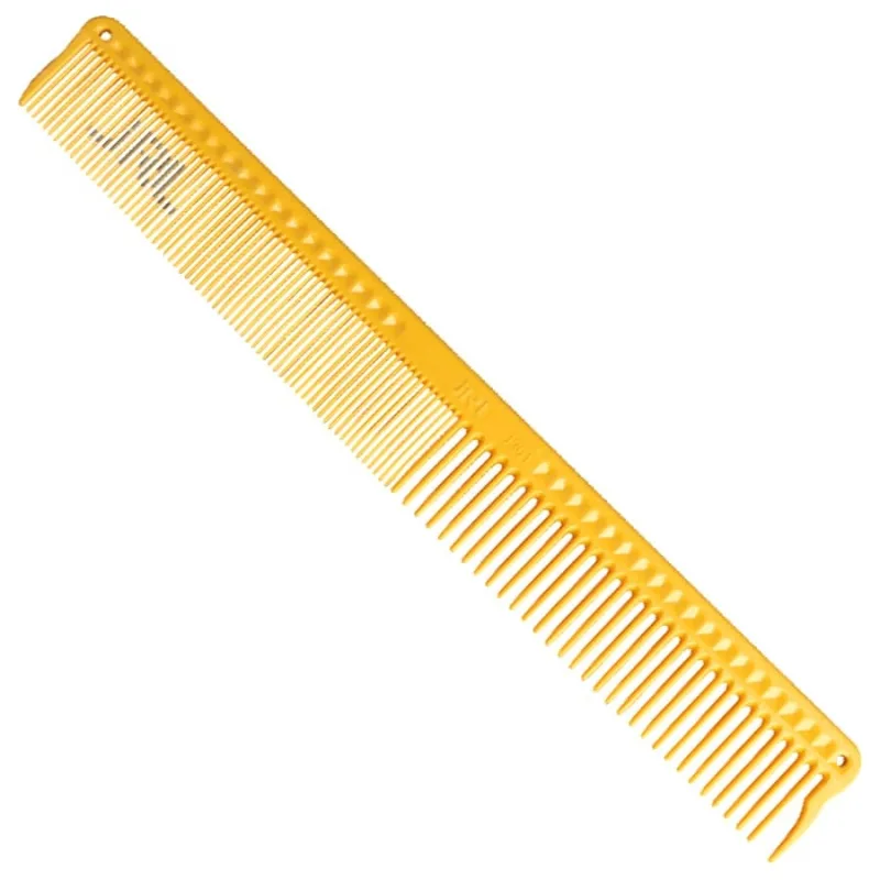 JRL Professional Kadernícky hrebeň JRL Long round tooth cutting comb J306 - žltý