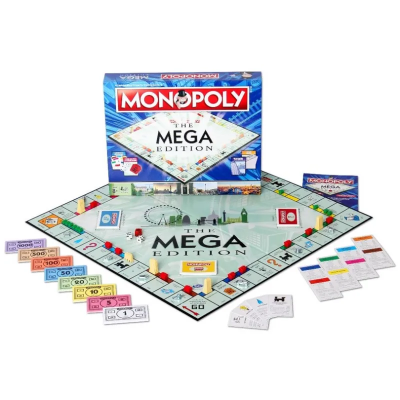 Mega Edition stolová hra Monopoly (English Version)