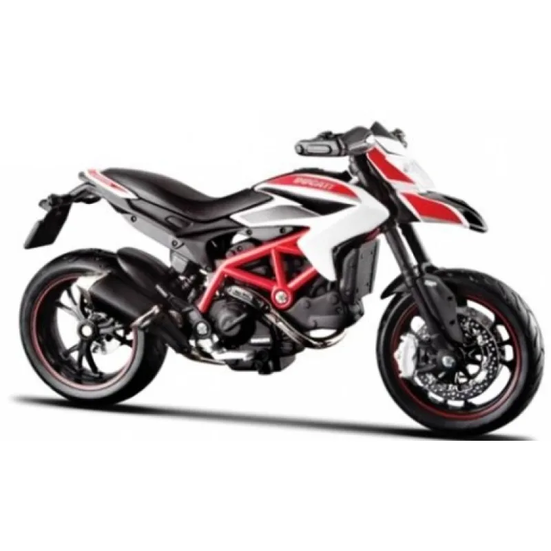 Maisto Ducati Hypermotard SP, Bílá 1:18