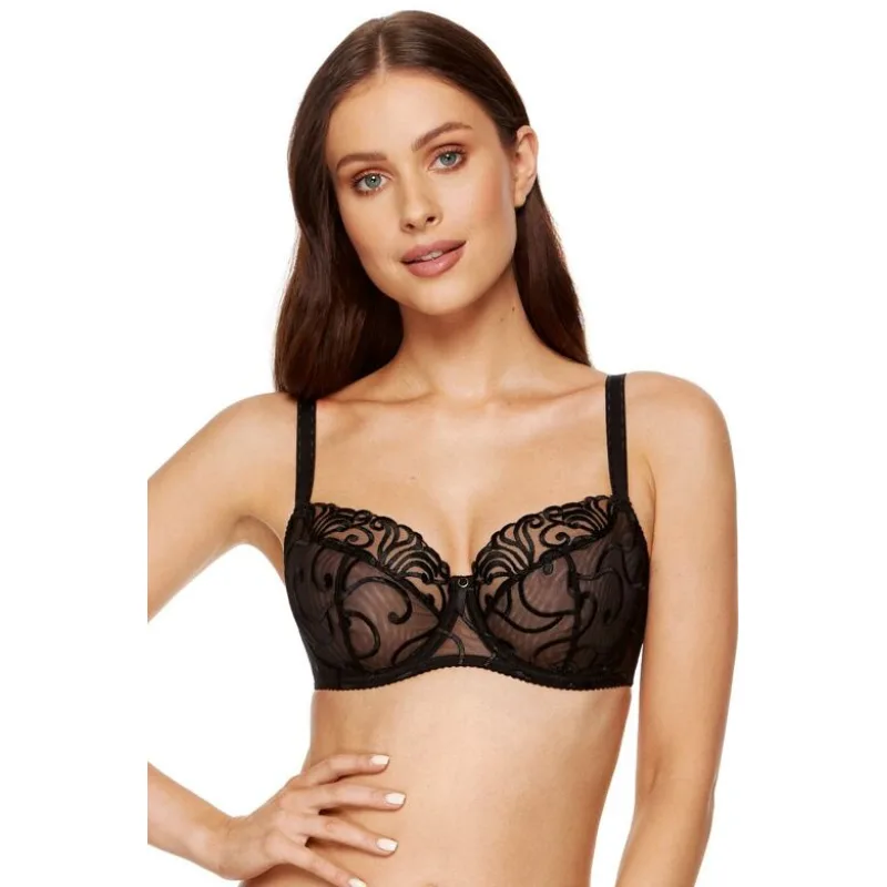 Soft podprsenka Fiore čierna 95D