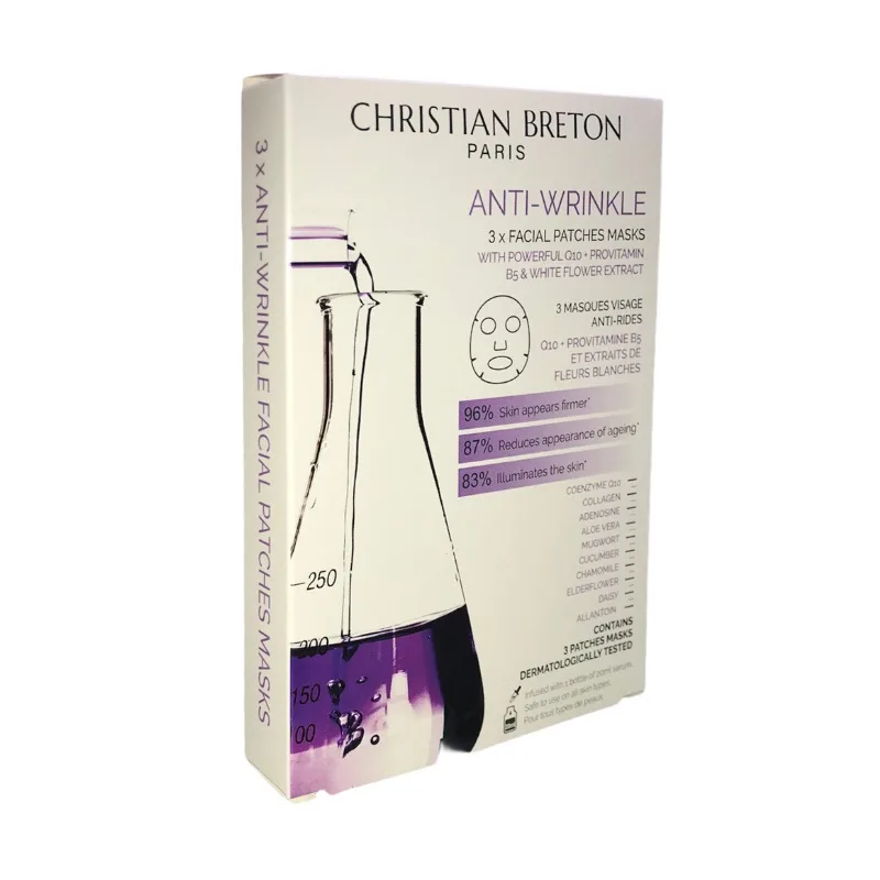 Christian Breton Anti-Wrinkle Mask 3 x 20 ml