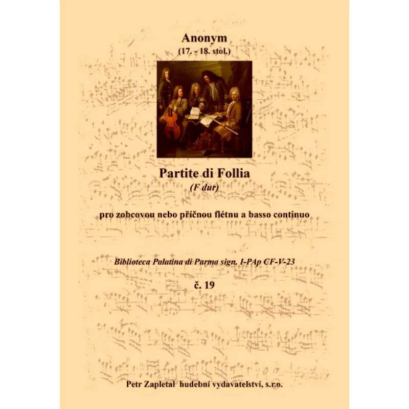 NotaNota Partite di Follia (Biblioteca Palatina 19)