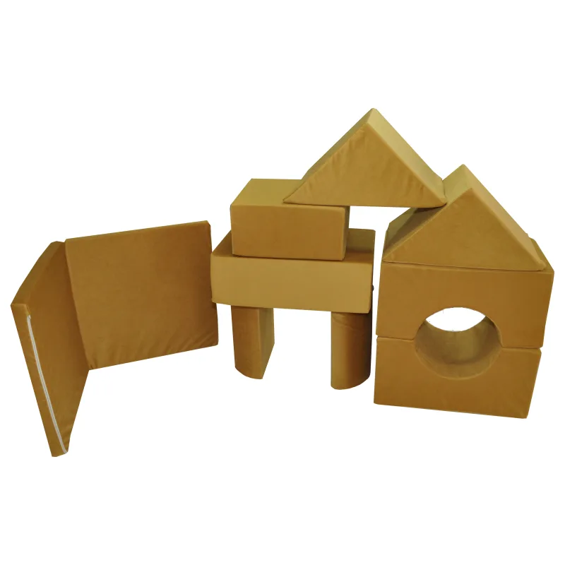 Fimex Sada pěnových kostek stavební bloky XXL ITAKA Barva: Žlutá