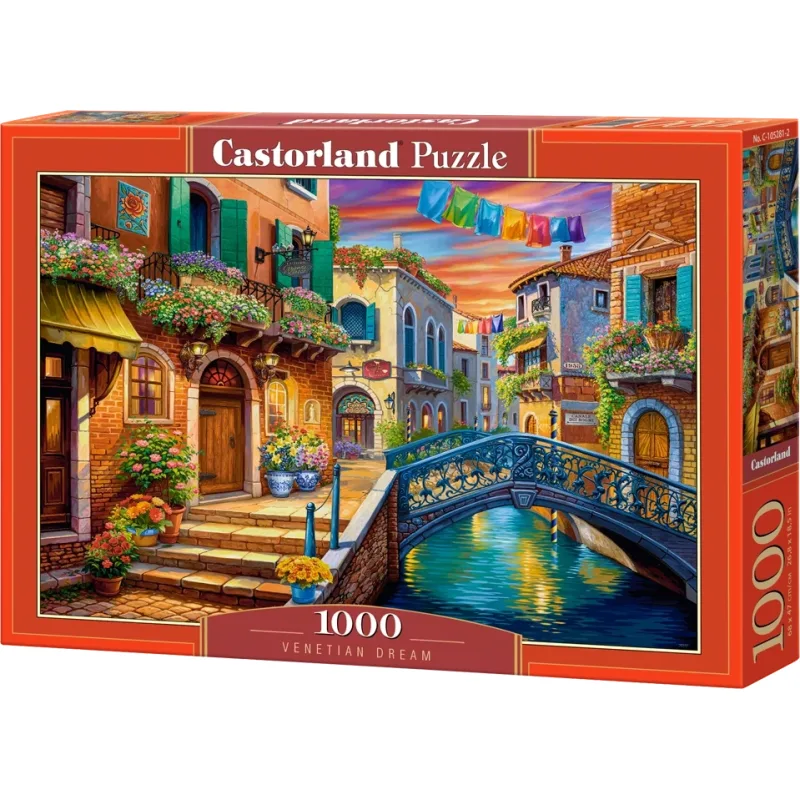 Castorland Puzzle Benátsky sen 1000 dielikov