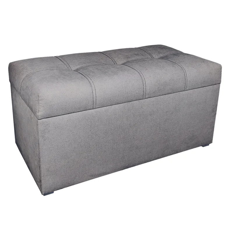 Well Done Taburet s úložným priestorom kocka 2 mäkká 80x40 rôzne farby Barva: 24 hnědá