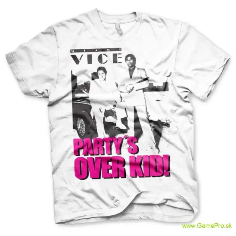 Miami Vice Partys Over Kid (T-Shirt)
