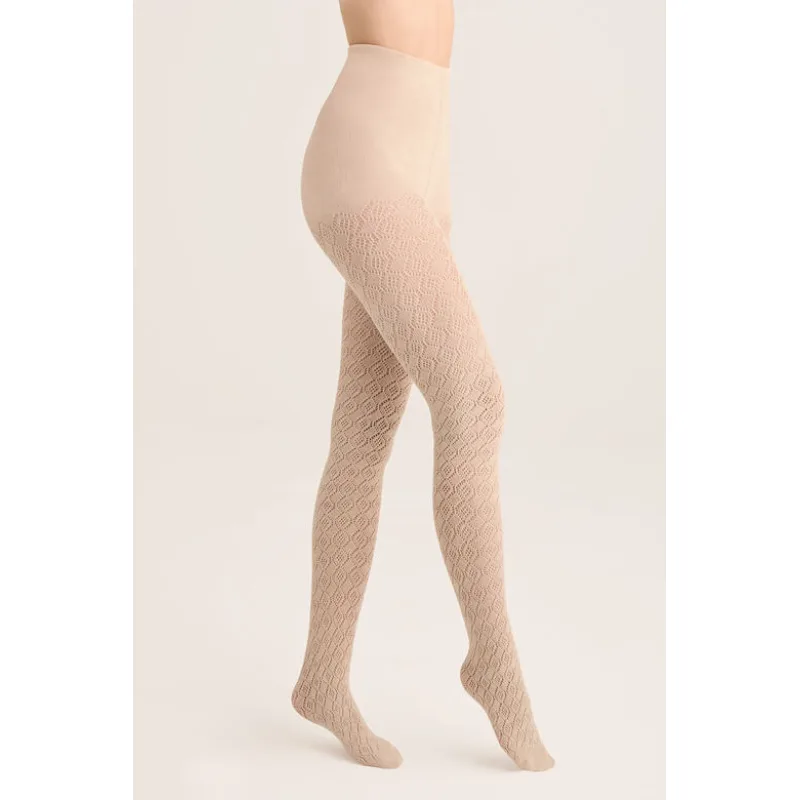 Hrejivé pančuchy Cashmir II 150 DEN béžové M