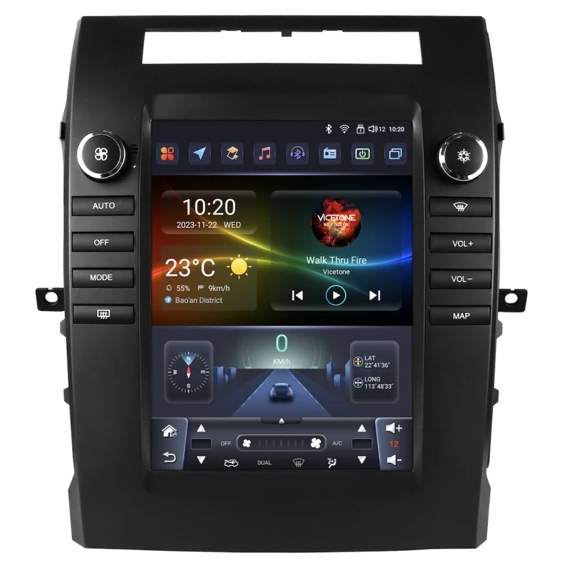 HIZPO TYVS9701 9,7“ Android 13 Autorádio pro Toyota Corolla Verso Model: 6S9701 (6+64GB) CHR3407_6S9