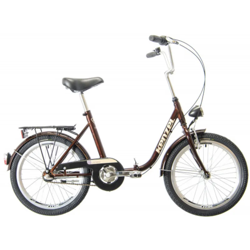 Kenzel Skládací kolo Camping Classic 3spd 2026 hnědé