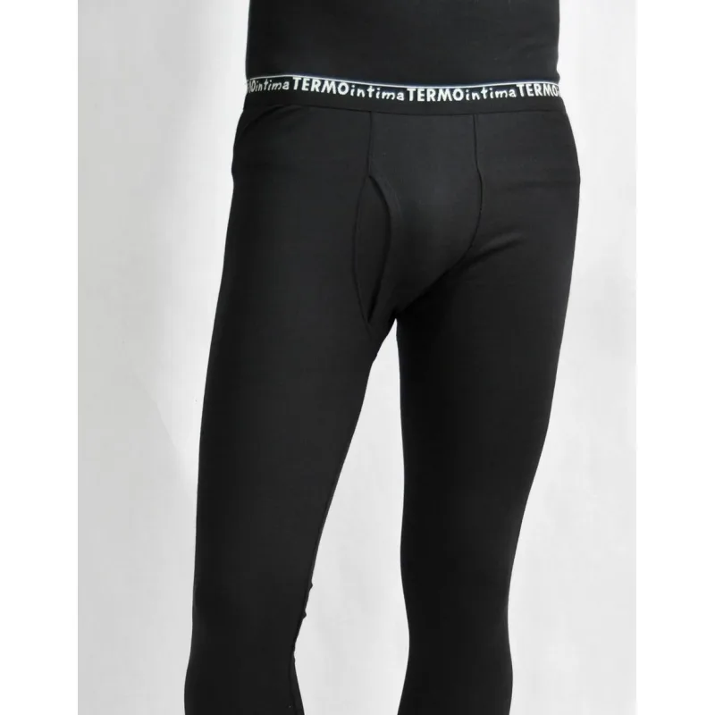Pánske termo spodky 3/4 dĺžka TERMOintima - XXL, čierna sýta